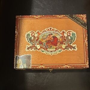 Decorative Wooden Cigar Box